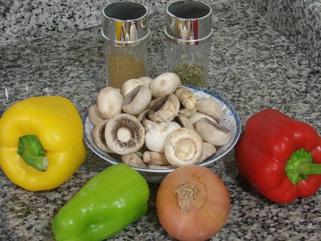 Biberli Mantar Sote - Yapılışı (1/8) 